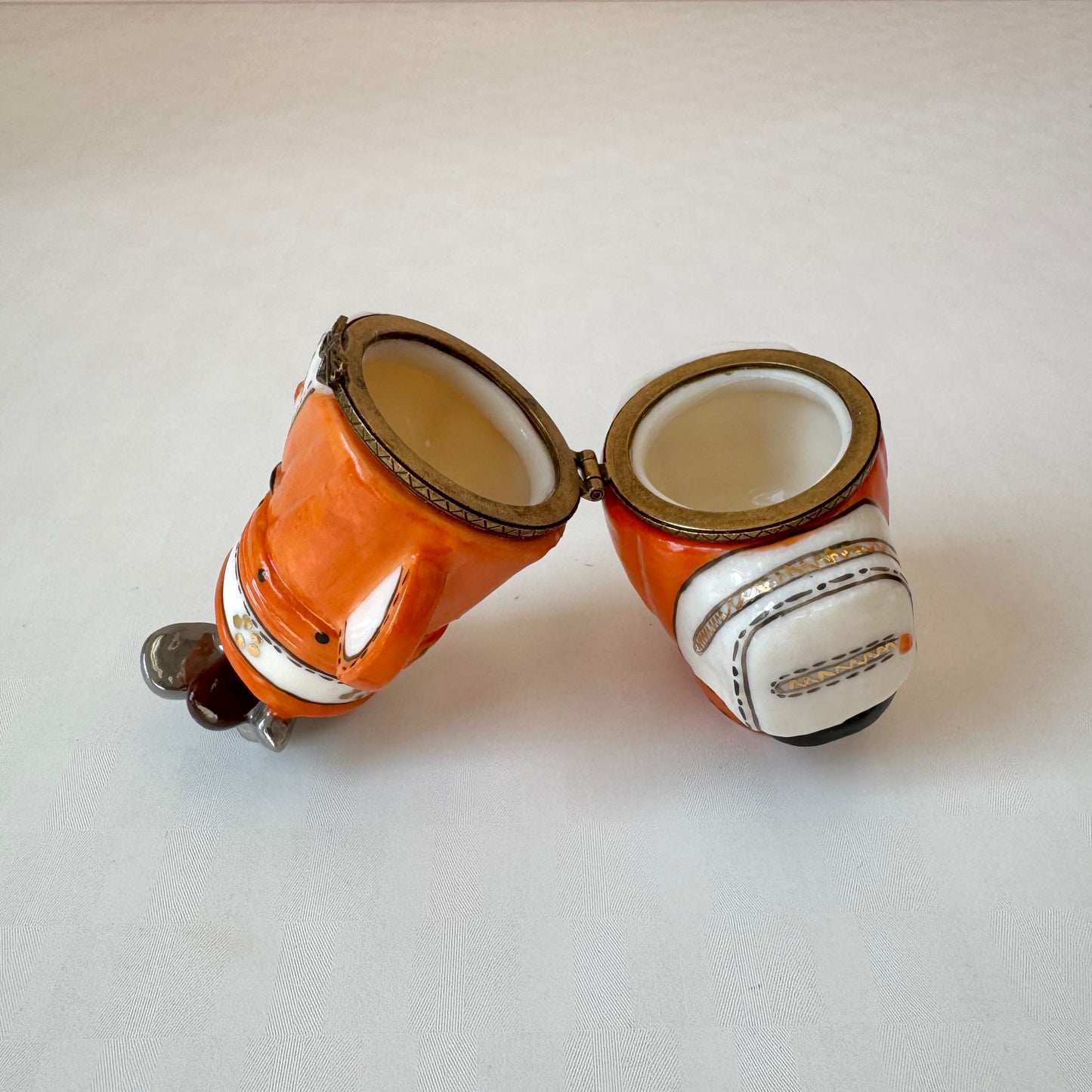 Vintage Golf Bag and Clubs Trinket Box