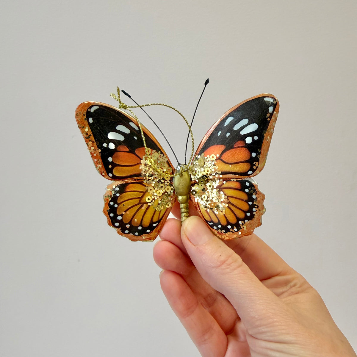 Resin Butterfly Ornament
