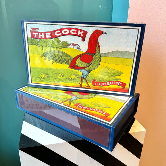 Giant "The Cock" Luxury Matches by Archivist
