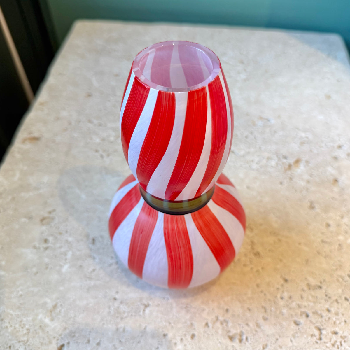 Vintage “Ribbons” Vase by Kosta Boda