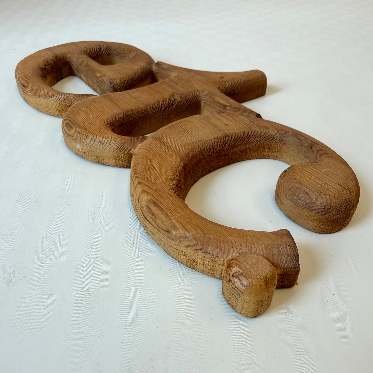 vintage Wooden "etc" Sign