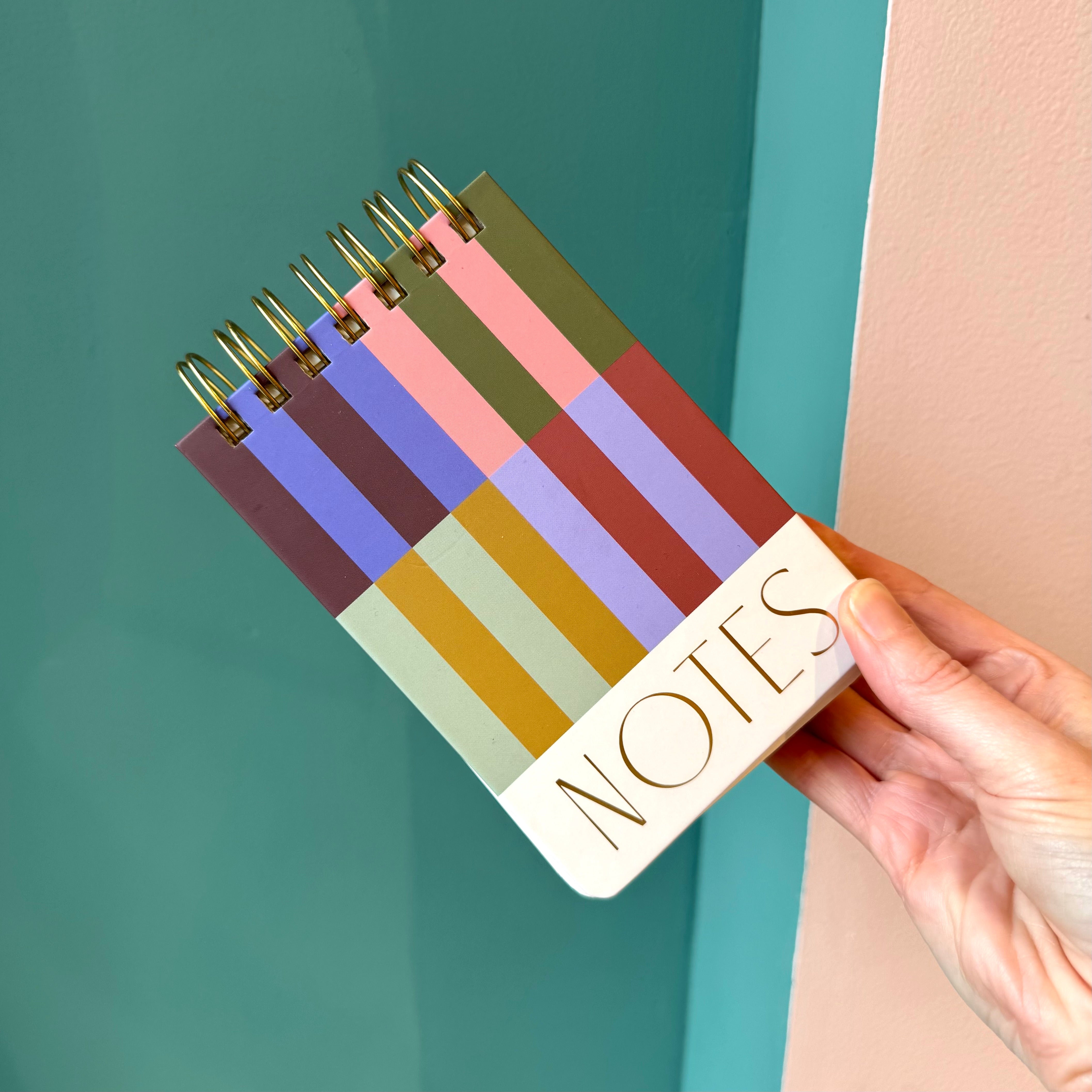 Notes Chunky Notepad - Bold Stripes – The Swan's House
