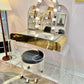 1980's Light Up Lucite Vanity and Stool by Hill Manufacturing