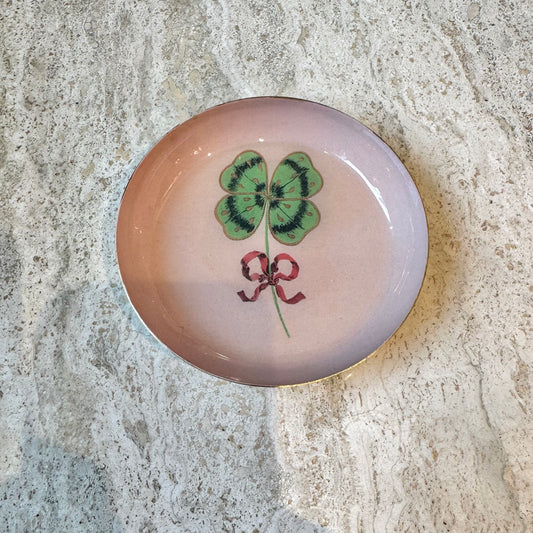 Clover Enamel Catchall/Ring Dish by Roomytown London