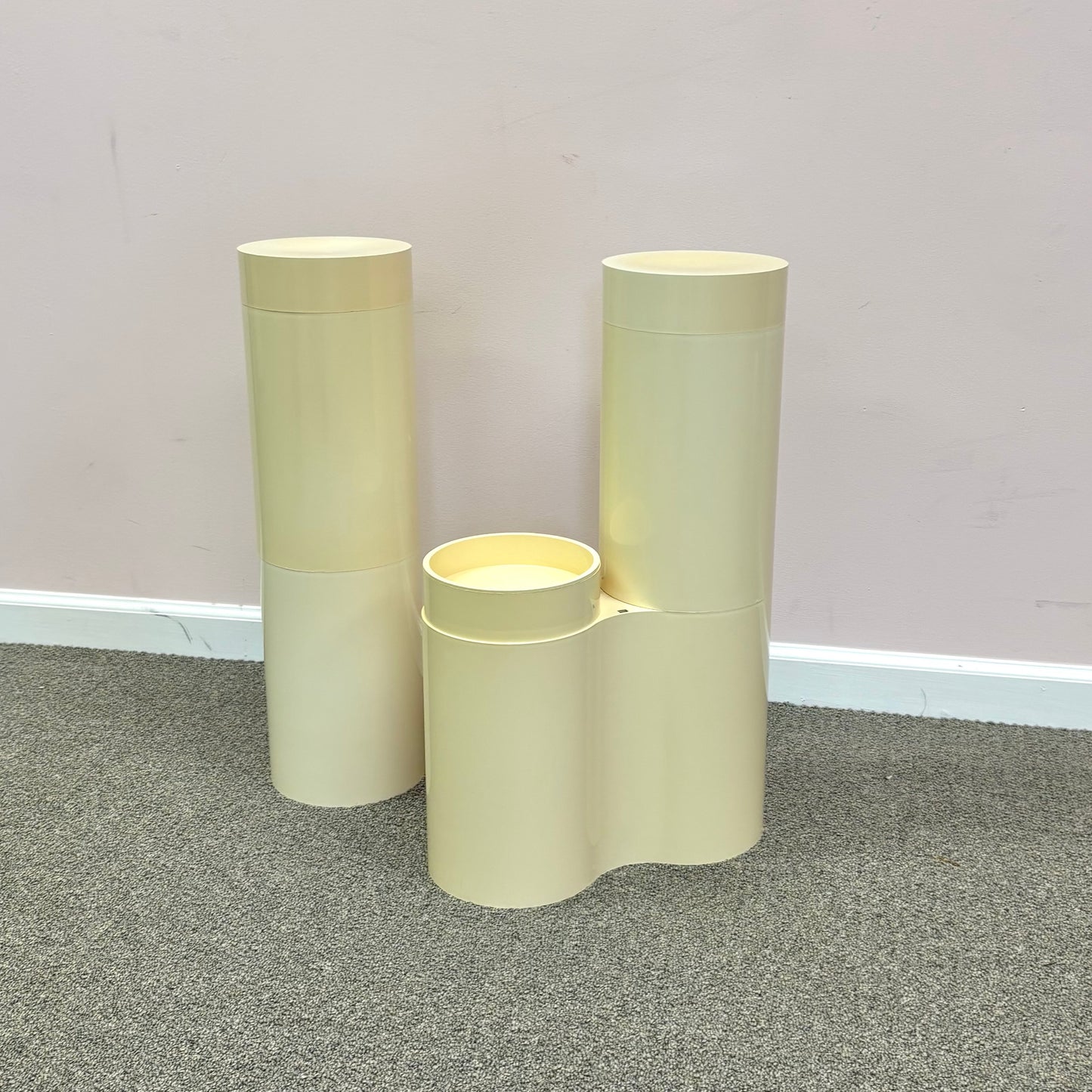 Vintage Modular “Fiocco” Pedestal by Pierluigi Spadolini for Kartell