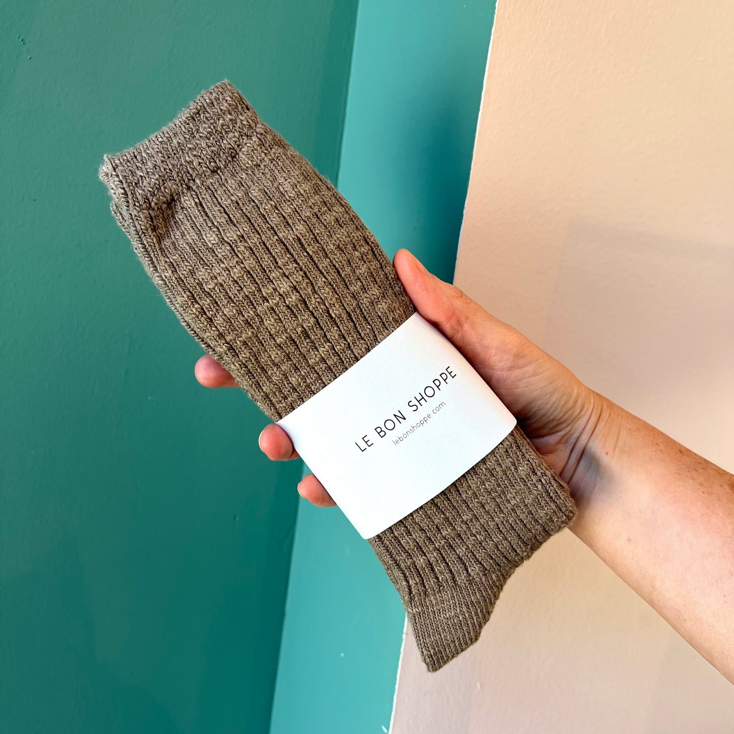 Flax Cottage Socks by Le Bon Shoppe