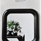 Vintage Delfo Mirror in Brown Plastic by Sergio Mazza for Artemide, 1960s