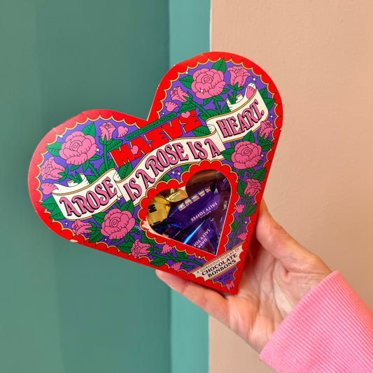 Valentine's A Rose is A Heart Bonbon Box - 2oz