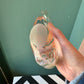 Vintage Crystal Glass Whale Sculpture