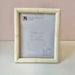 Hand Carved White Bone Inlay Photo Picture Frame 8x10