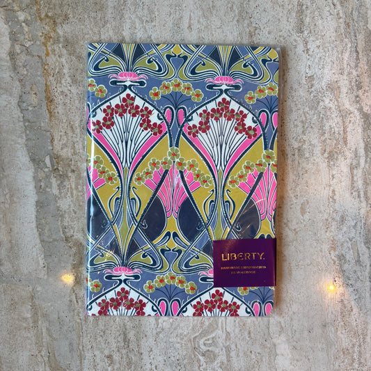 Liberty Ianthe Handmade Embroidered Journal