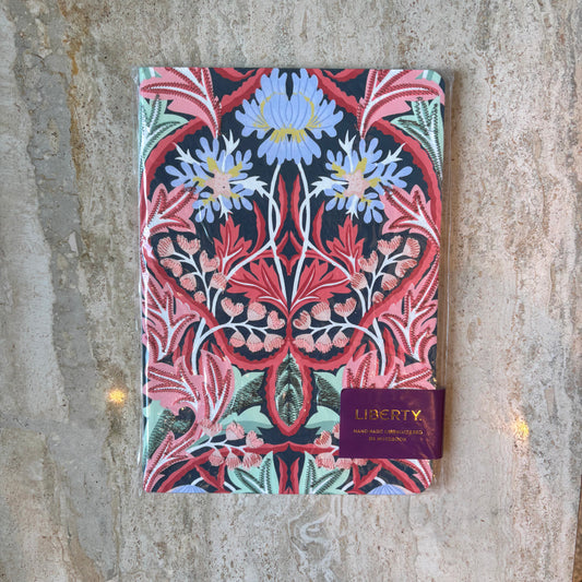 Liberty Handmade Embroidered Journal Notebook