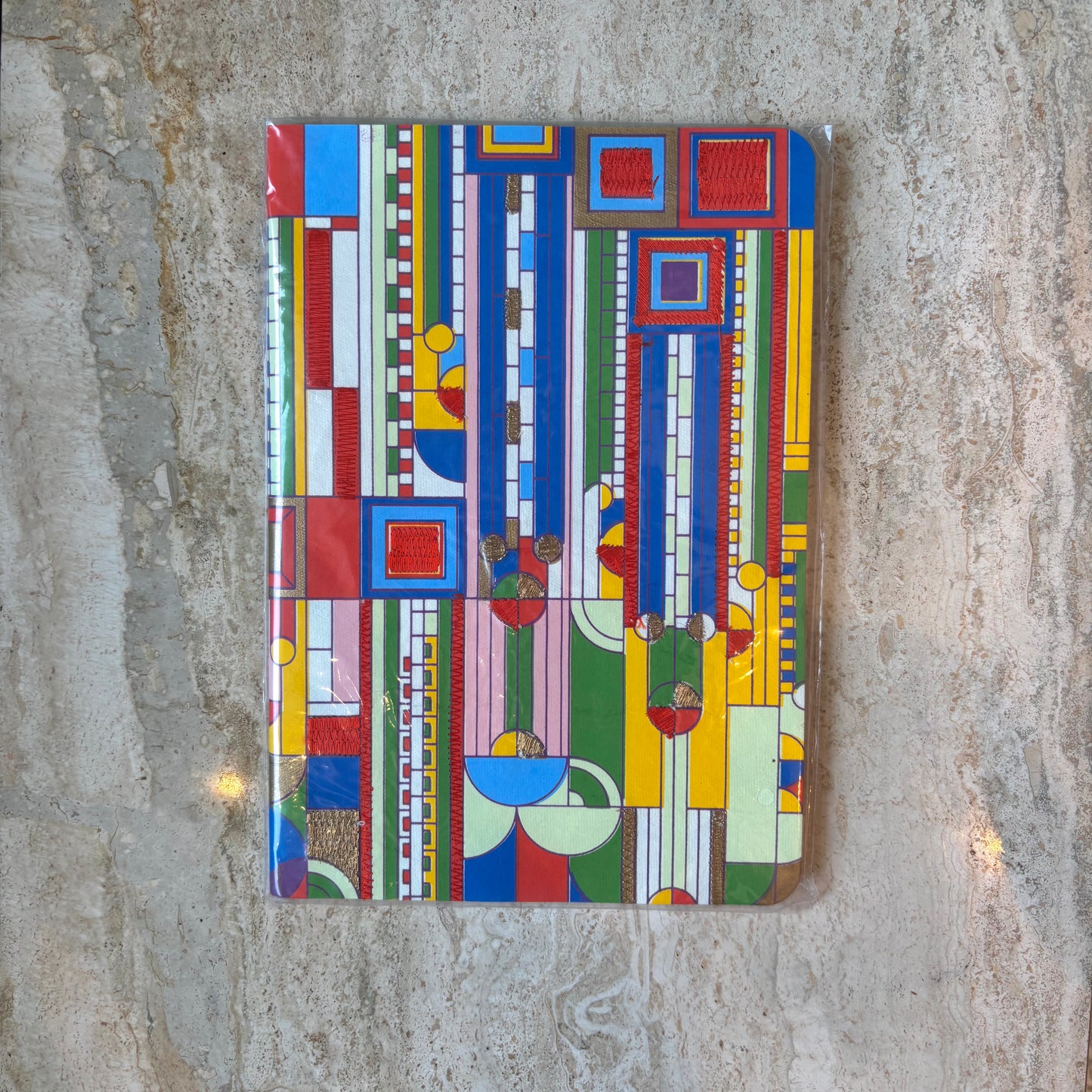 Frank Lloyd Wright Saguaro Cactus and Forms Handmade Journal/Notebook