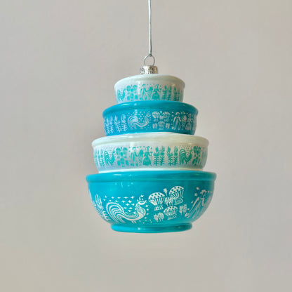 Vintage Inspired Pyrex Mixing Bowls Ornament