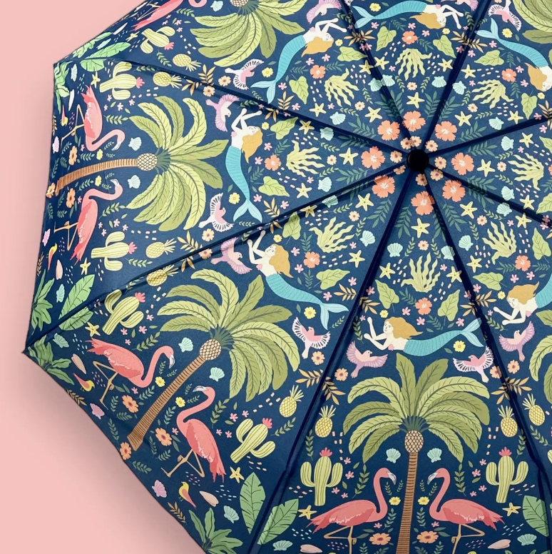 Flamingo Paradise Umbrella