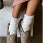 White Cottage Socks by Le Bon Shoppe
