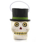 Vintage Inspired Skull Candy Bucket