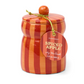 Spiced Apple Striped Cabana Ceramic Candle by Paddywax