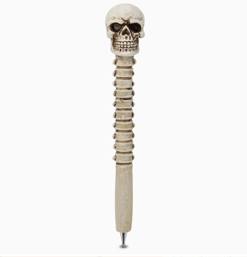 Skull Spine Pen