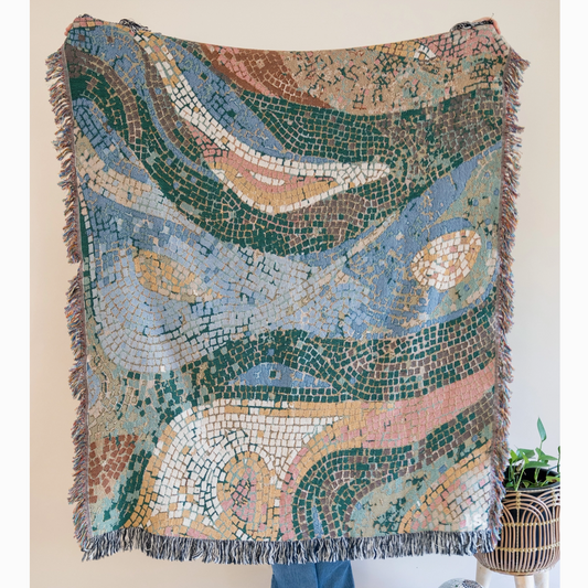 Audrey Throw Blanket by Lindy Stark