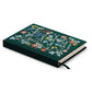 "There Are Always Flowers" Embroidered Journal