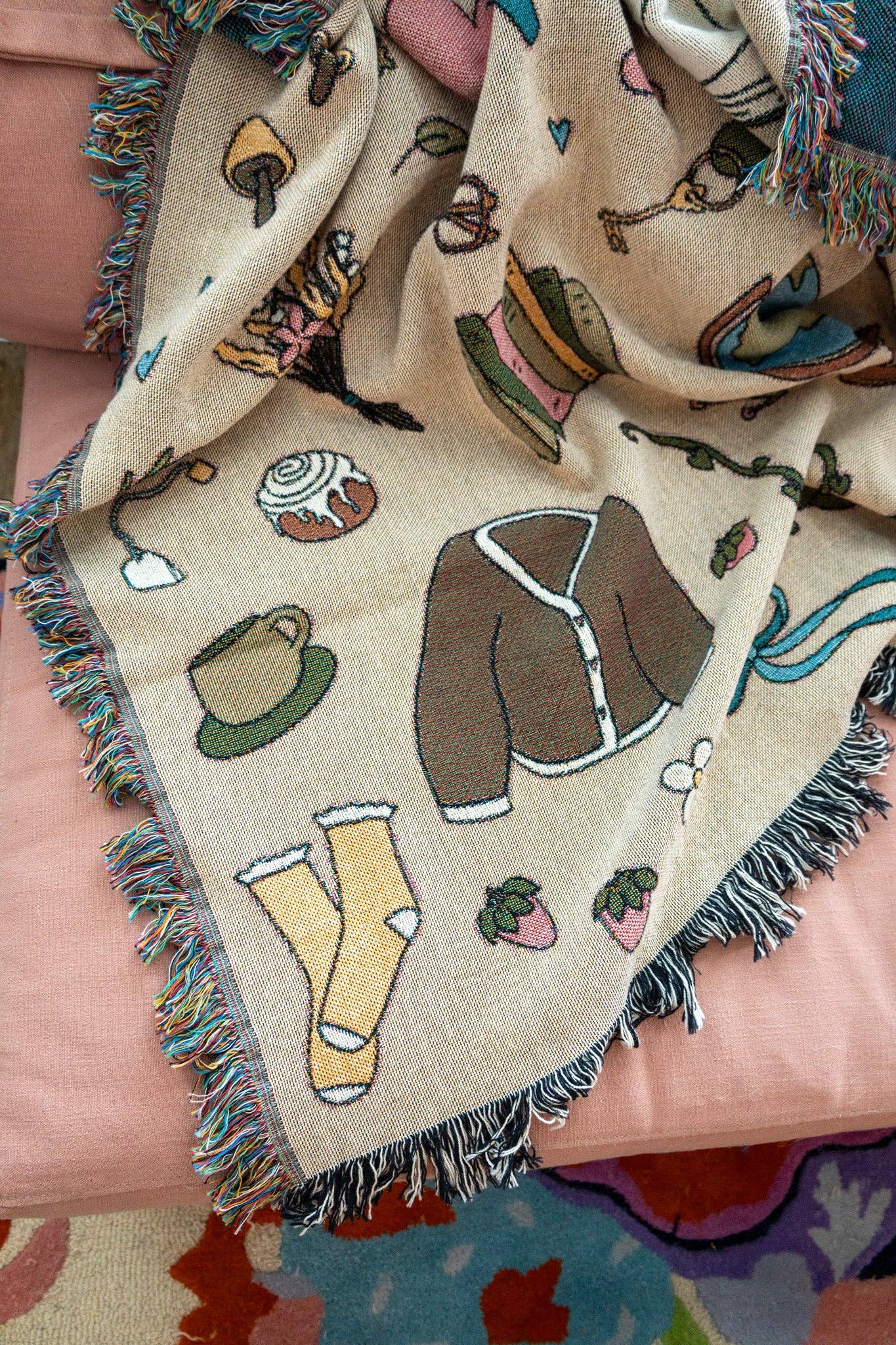 Bookish Blanket by Lindy Stark