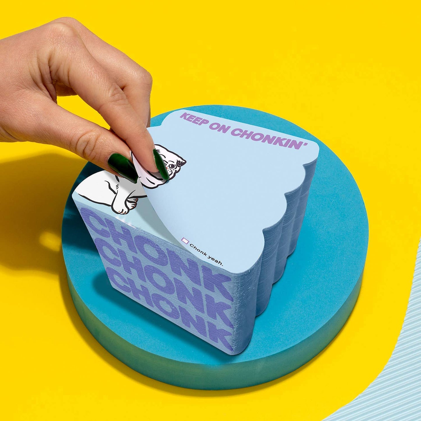 Keep On Chonkin’ Chonky Dog Note Pad