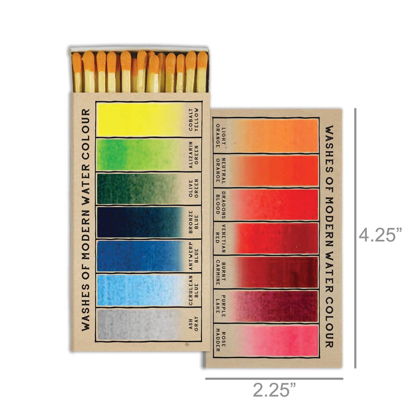 Watercolor Swatch Colorful Matches