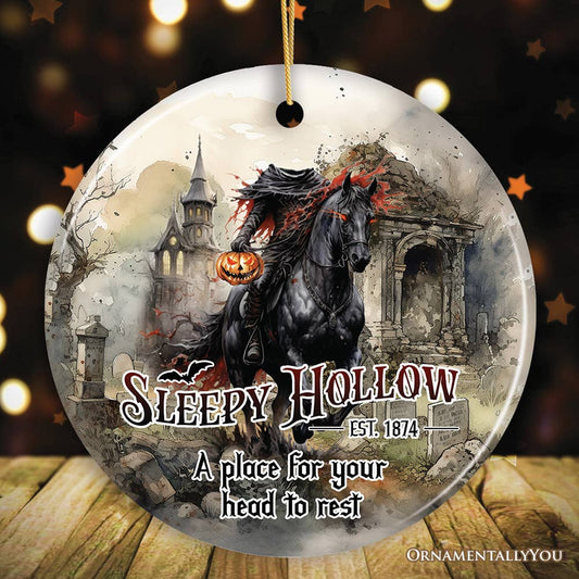 Sleepy Hollow Dark and Spooky Ornament