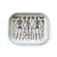 Metal Skeleton Diagram Trinket Tray