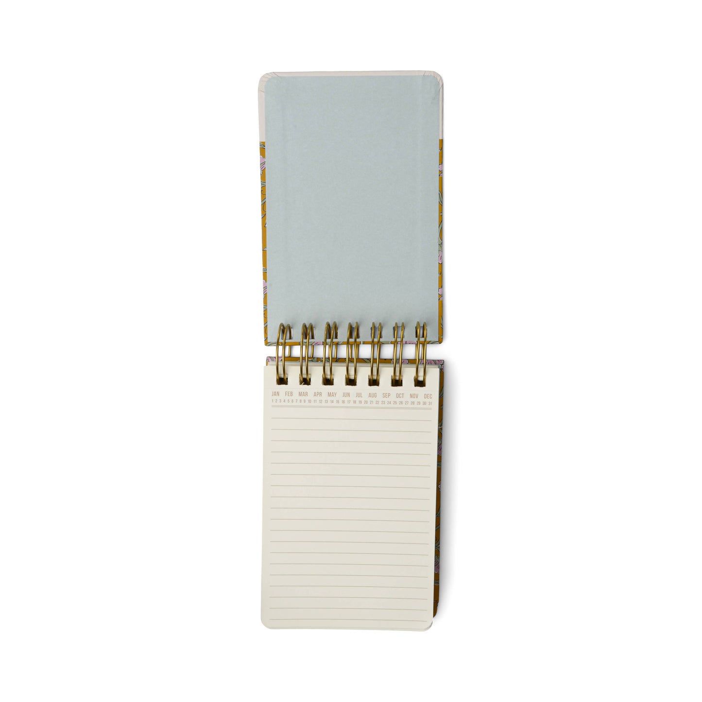 Notes Chunky Notepad - Gold Vintage Floral