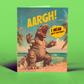 GODZILLA Aargh I Mean Happy Birthday Card
