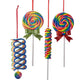 Claydough Glitter Lollipop Ornament
