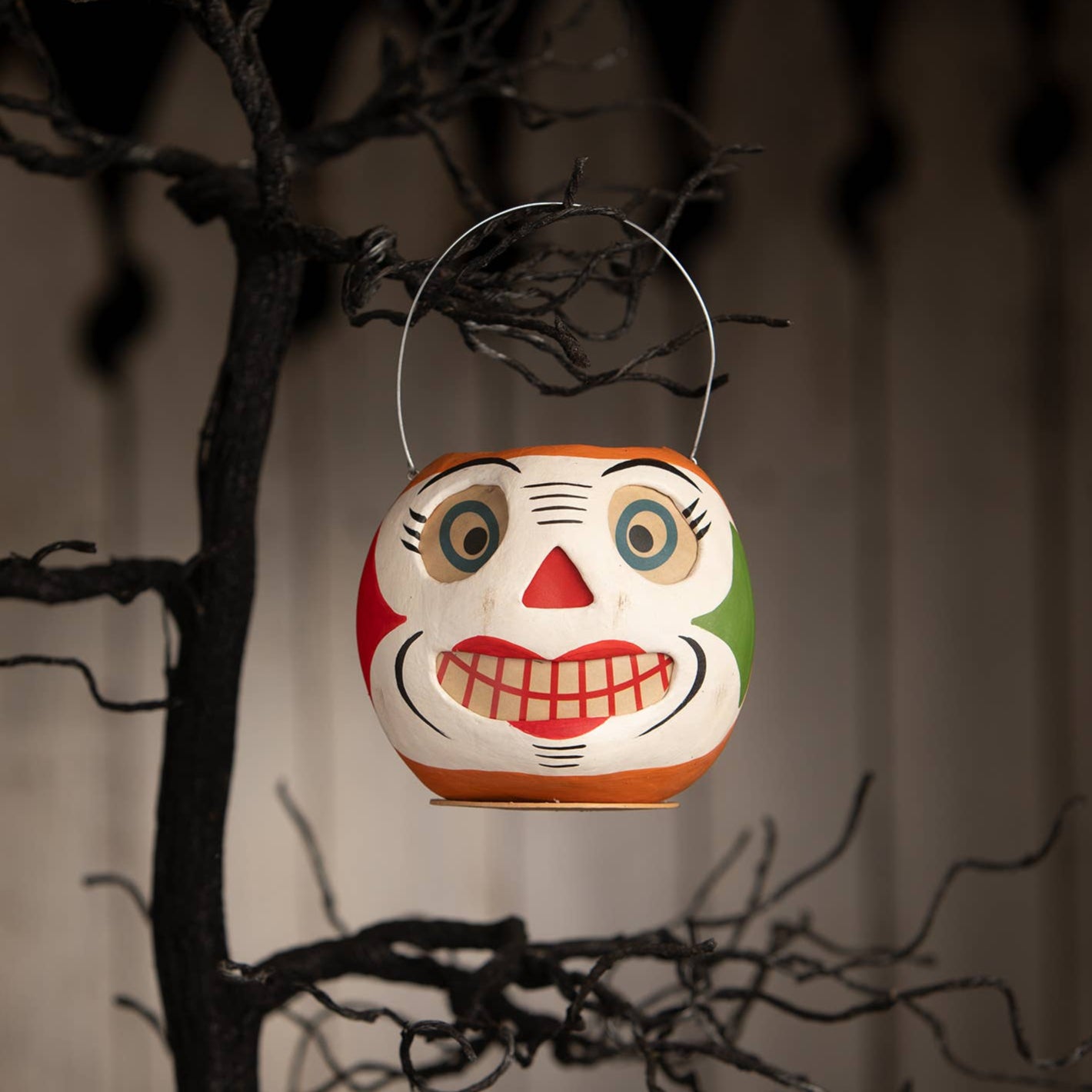 Vintage Inspired Mini Clown Bucket Small