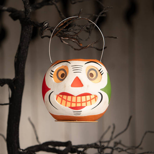 Vintage Inspired Mini Clown Bucket Small