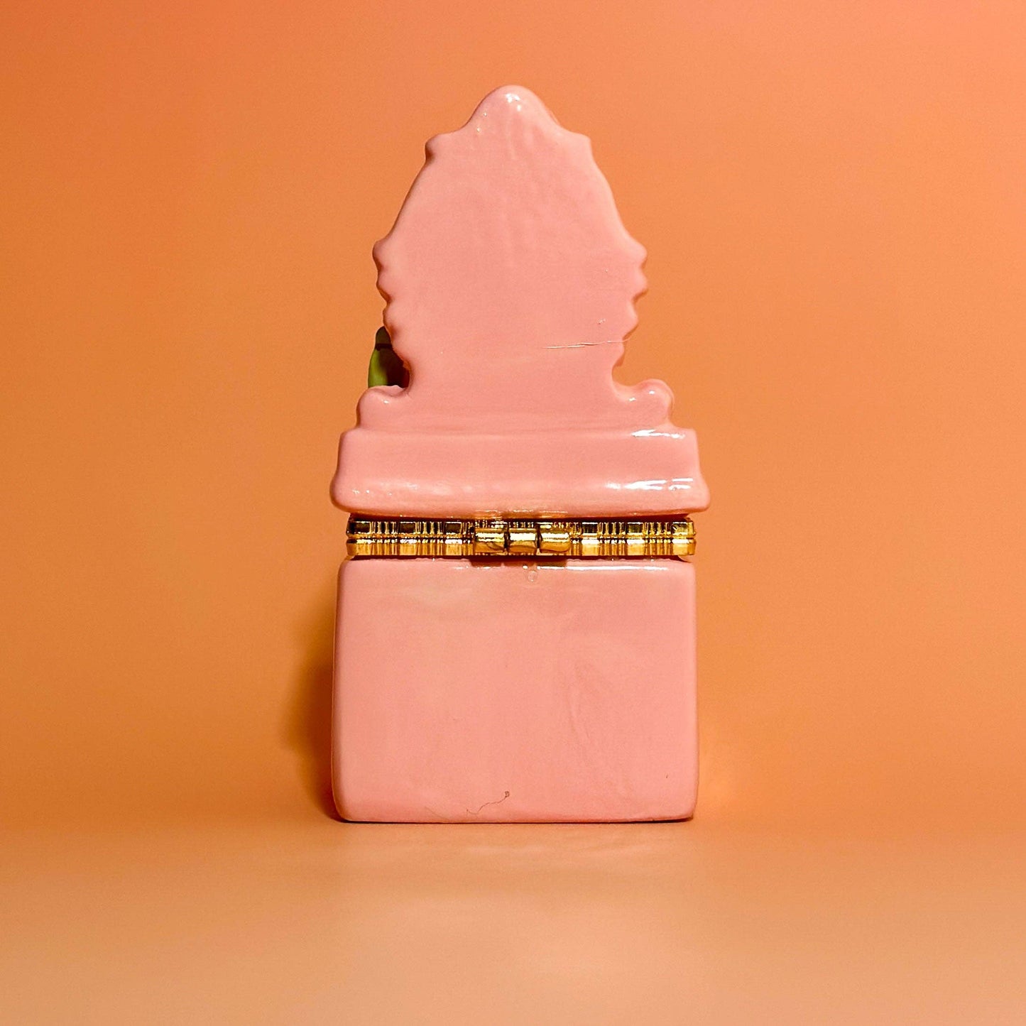 Pink Vanity Dresser Trinket Box