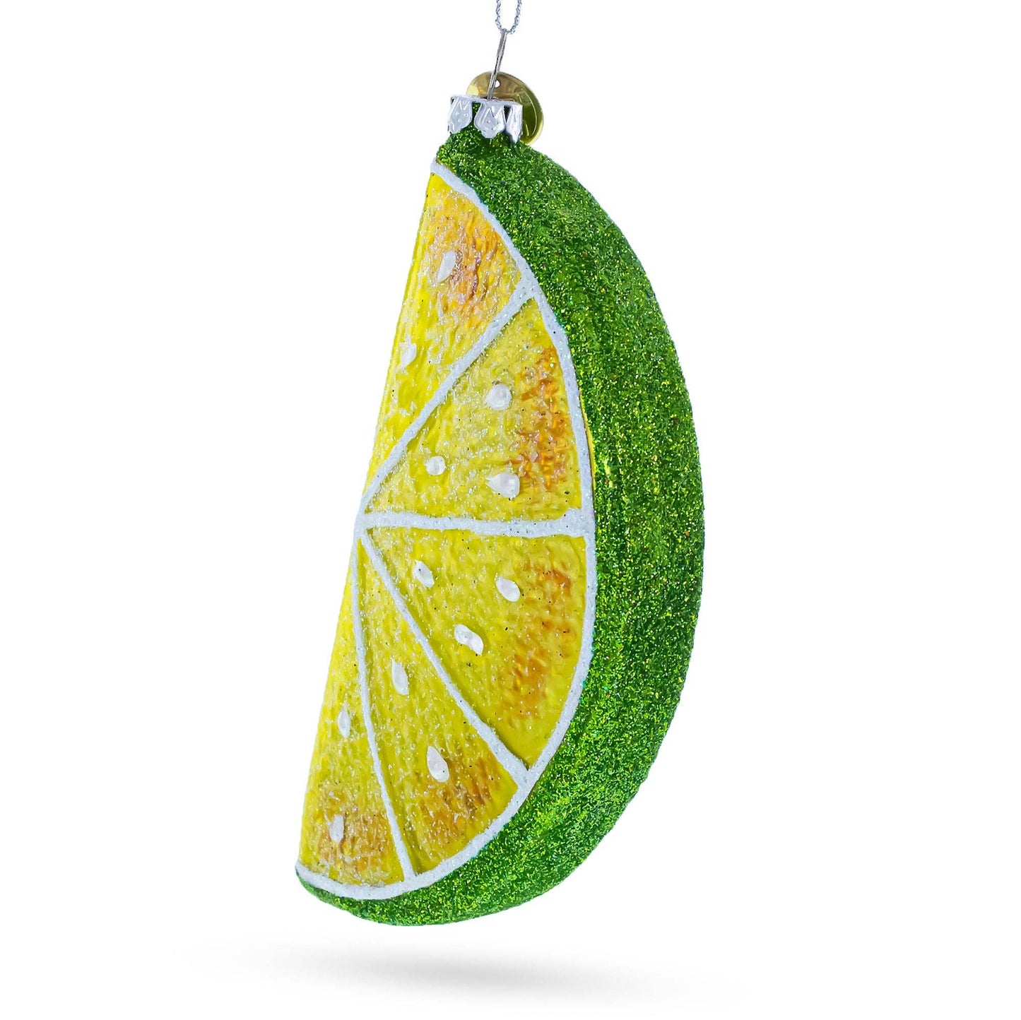 Slice of Lime Glass Ornament