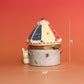 Carousel Bunny Tent Trinket Box