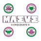 Candy Cane Dark Chocolate Truffle Bar