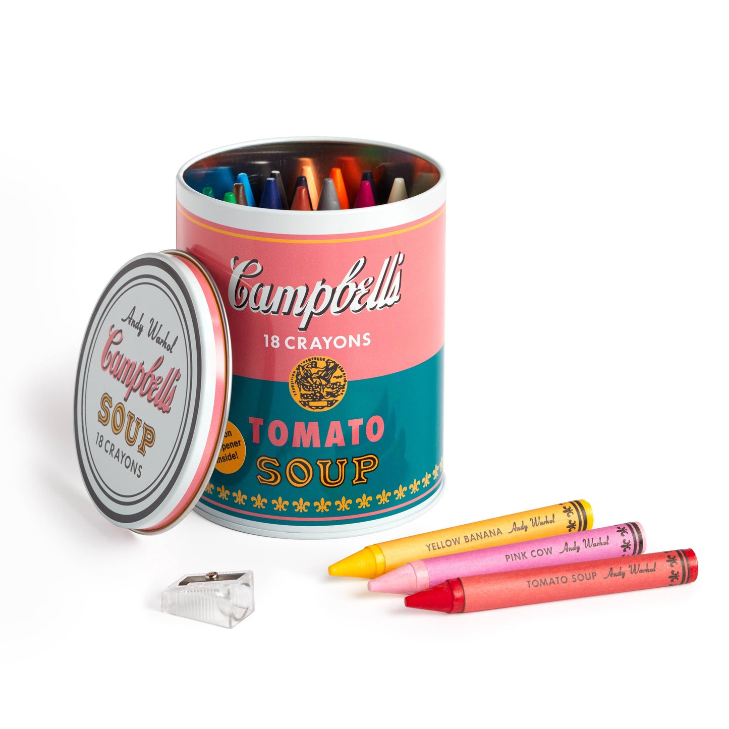 Andy Warhol Campbell's Soup Can Crayons Box