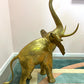1960’s Extra Large Brass Elephant Statue