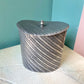 Vintage Fecit Portugal VCM Pewter Hinged Lid Trinket Box