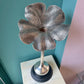 Vintage Maitland Smith Style Hammered Metal Flower Vase/Candle Holder
