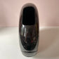 XL Vintage 1980’s Black Circular Embossed Vase 20”