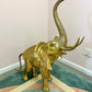1960’s Extra Large Brass Elephant Statue