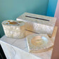 Vintage Capiz Shell Bathroom Set