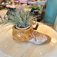 Vintage Extra Large Ceramic Shoe Planter