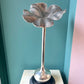 Vintage Maitland Smith Style Hammered Metal Flower Vase/Candle Holder