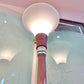 1980’s Pink Stacked Lucite Torchiere Floor Lamp/item