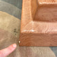 Vintage Square Fiberglass Faux Stone Swirl Base Coffee Table